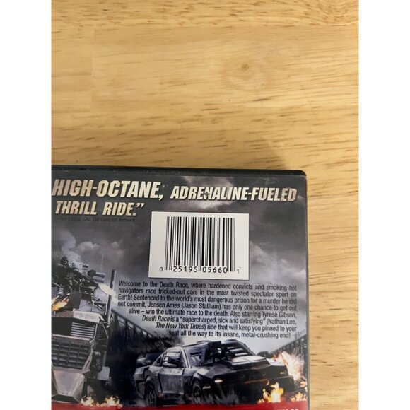 Death Race 2008 DVD Unrated Jason Statham Tyrese Gibson Action Movie Pre-Owned - Picture 4 of 4